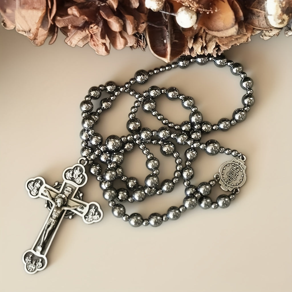 Rearview Mirror Car Rosary "Sacred Calm"