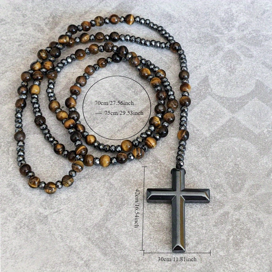 Rearview Mirror Car Rosary "Guardian Aura"