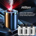 5-Speed Smart Car Air Freshener &amp; Starry Sky Projector — Luxury Scents for Every Journey