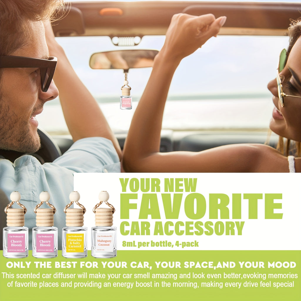 3pcs set  Car Diffuser Frangrance Freshener -Last 60 Days