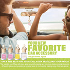 3pcs set  Car Diffuser Frangrance Freshener -Last 60 Days