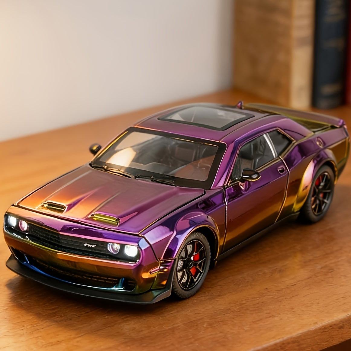 Collectible 1:24 Classic Lamborghini Sports Car Die-Cast Model, Exhibition-Grade Zinc Alloy Static Ornament With Realistic Details