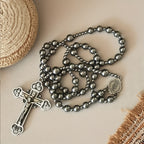 Rearview Mirror Car Rosary "Sacred Calm"
