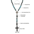 Rearview Mirror Car Rosary "Stone Harmony"
