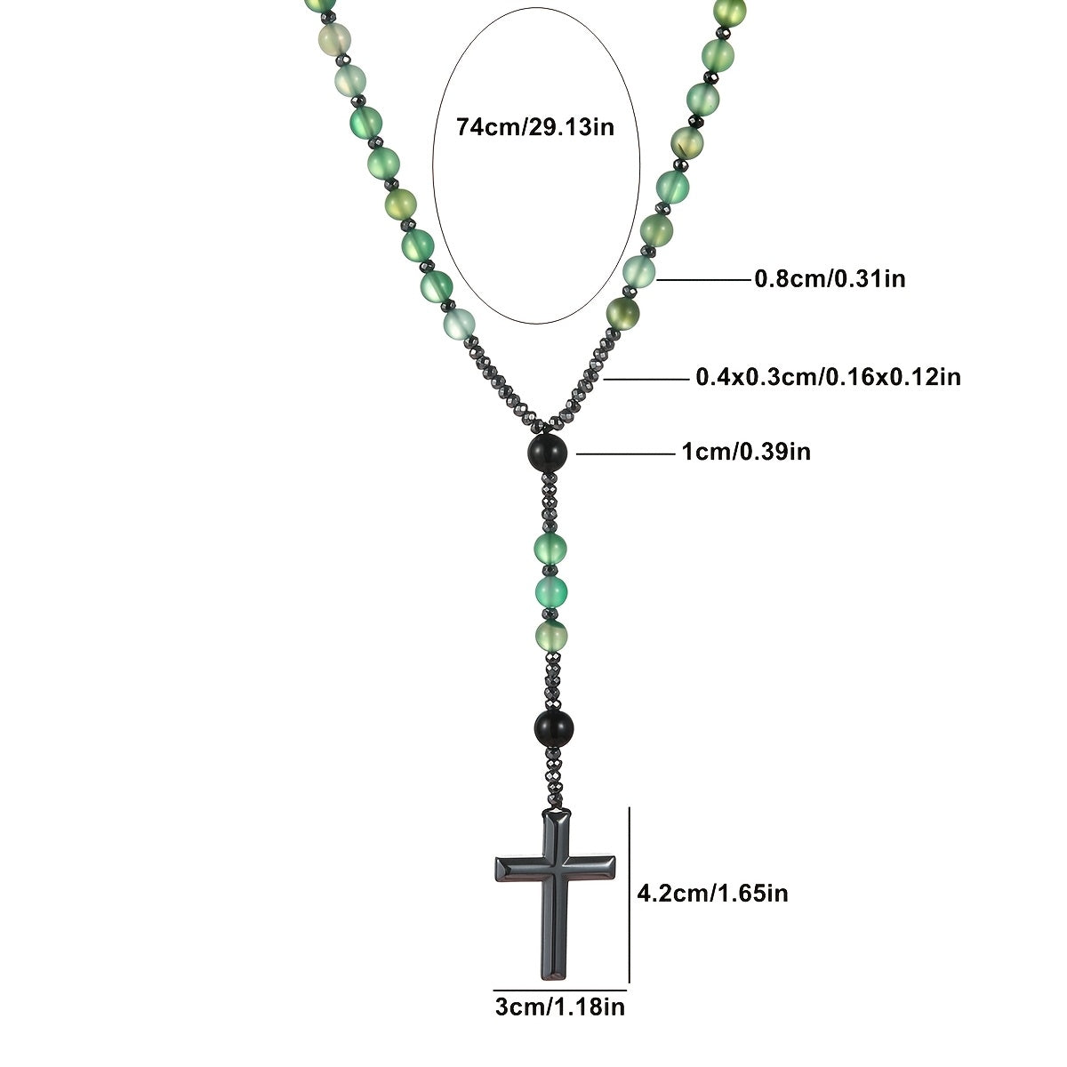 Rearview Mirror Car Rosary "Inner Balance"