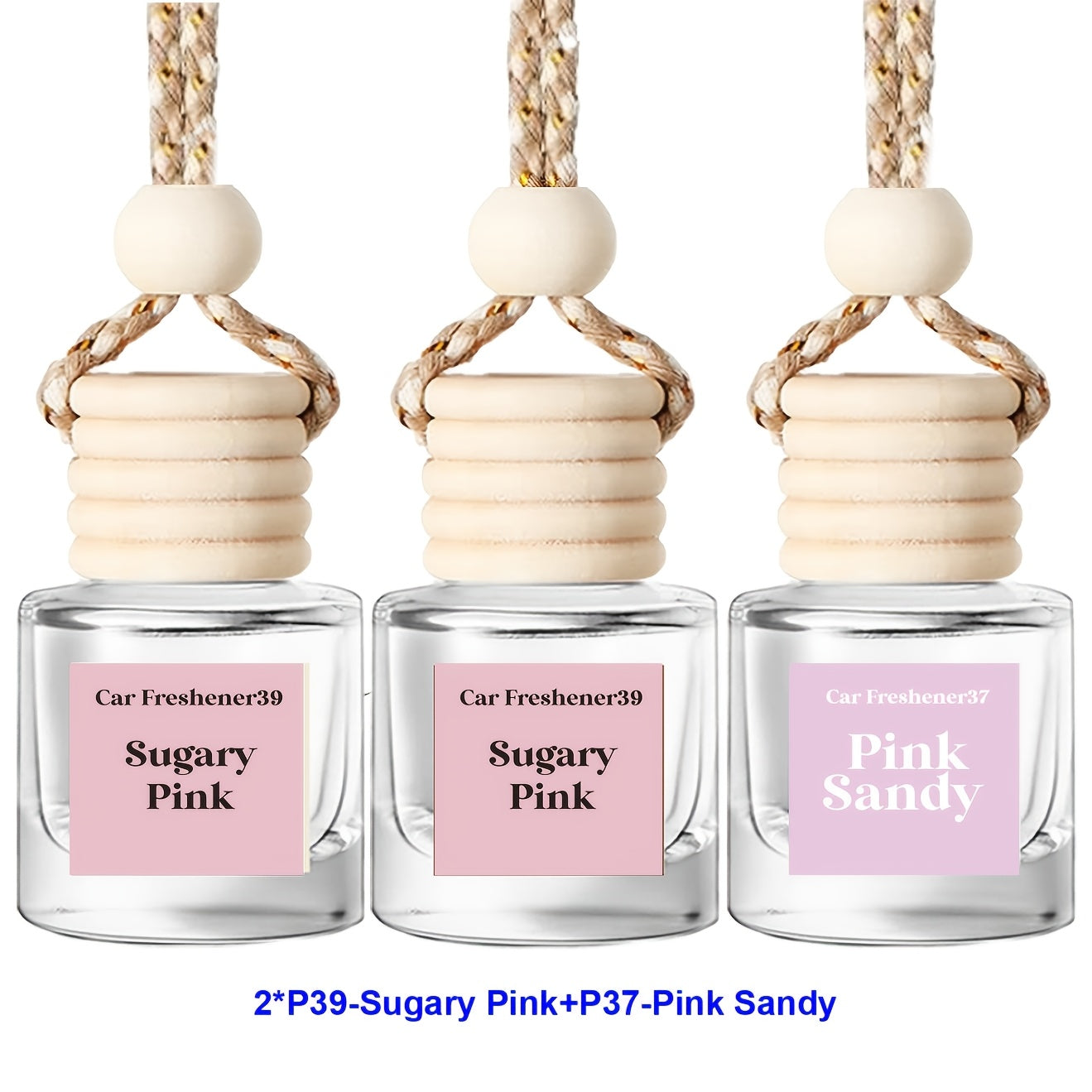 3pcs set  Car Diffuser Frangrance Freshener -Last 60 Days