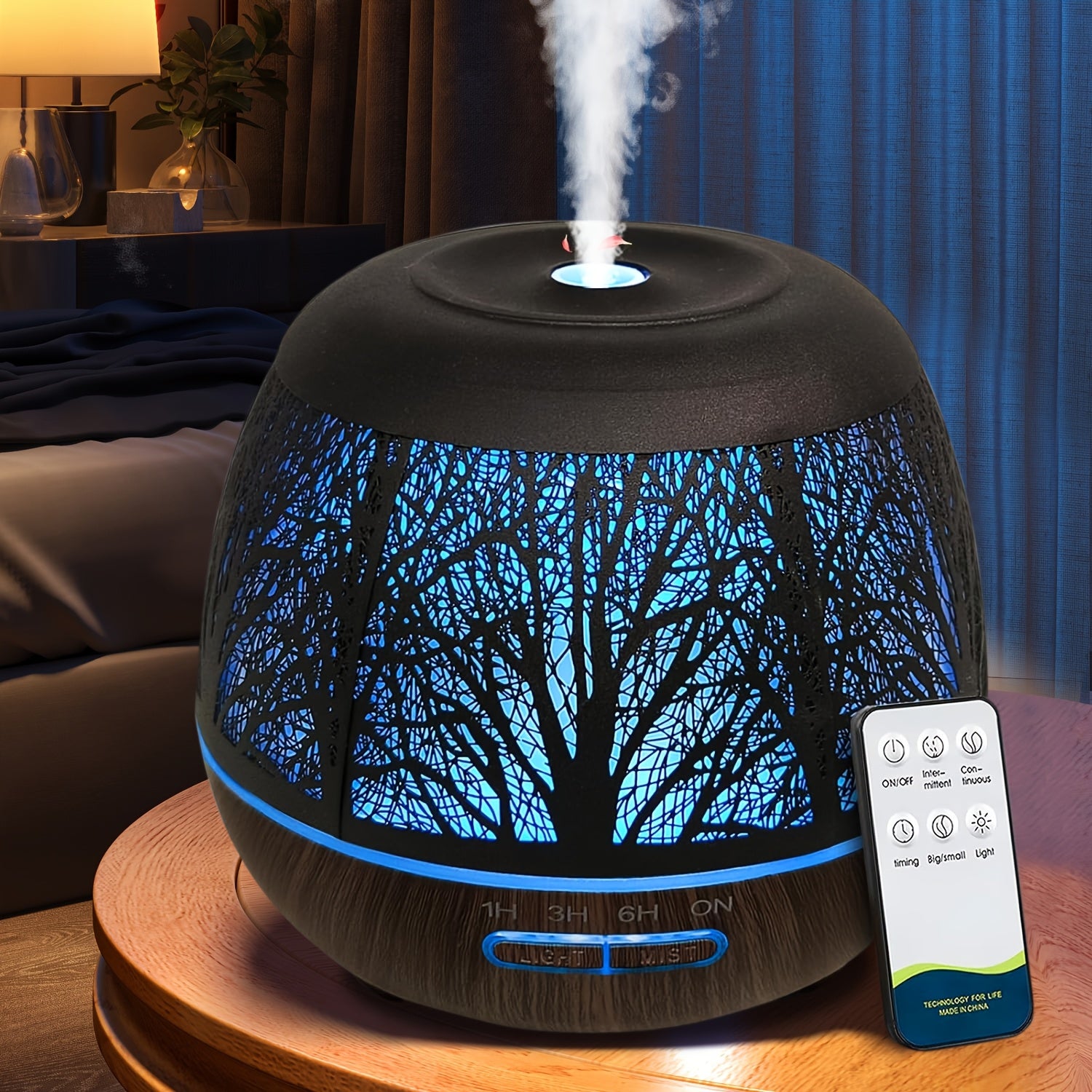 400ml Premium Metal Aromatherapy Diffuser — Elegance & Relaxation