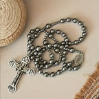Rearview Mirror Car Rosary "Sacred Calm"
