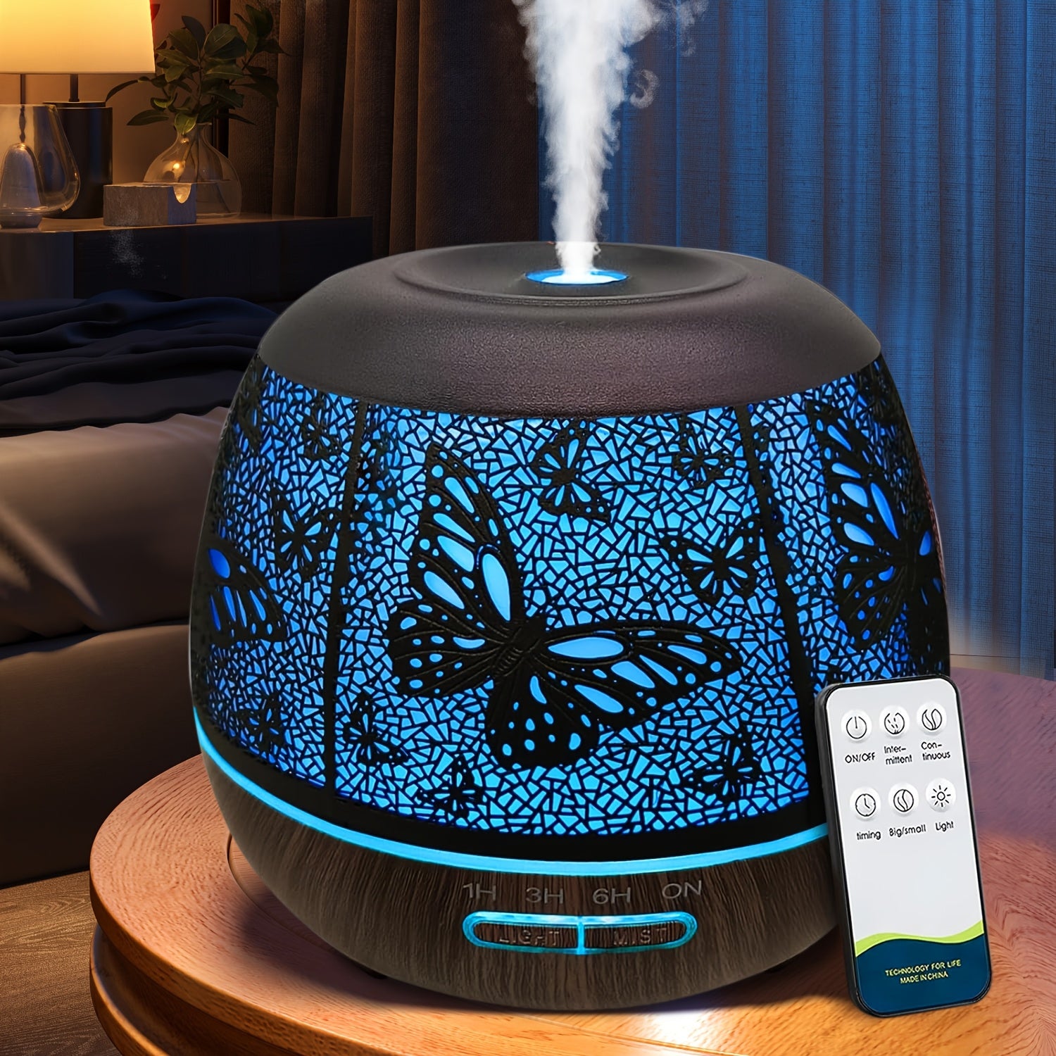 400ml Premium Metal Aromatherapy Diffuser — Elegance & Relaxation