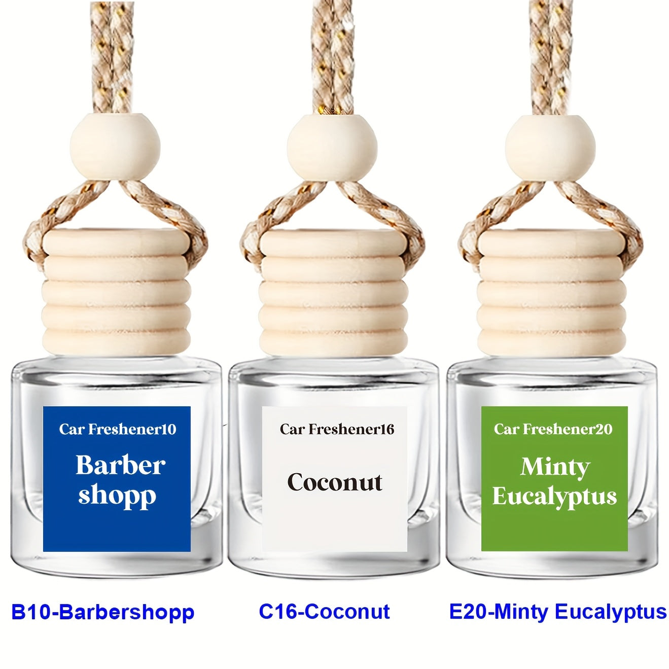 3pcs set  Car Diffuser Frangrance Freshener -Last 60 Days