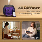 400ml Premium Metal Aromatherapy Diffuser — Elegance & Relaxation