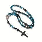 Rearview Mirror Car Rosary "Stone Harmony"