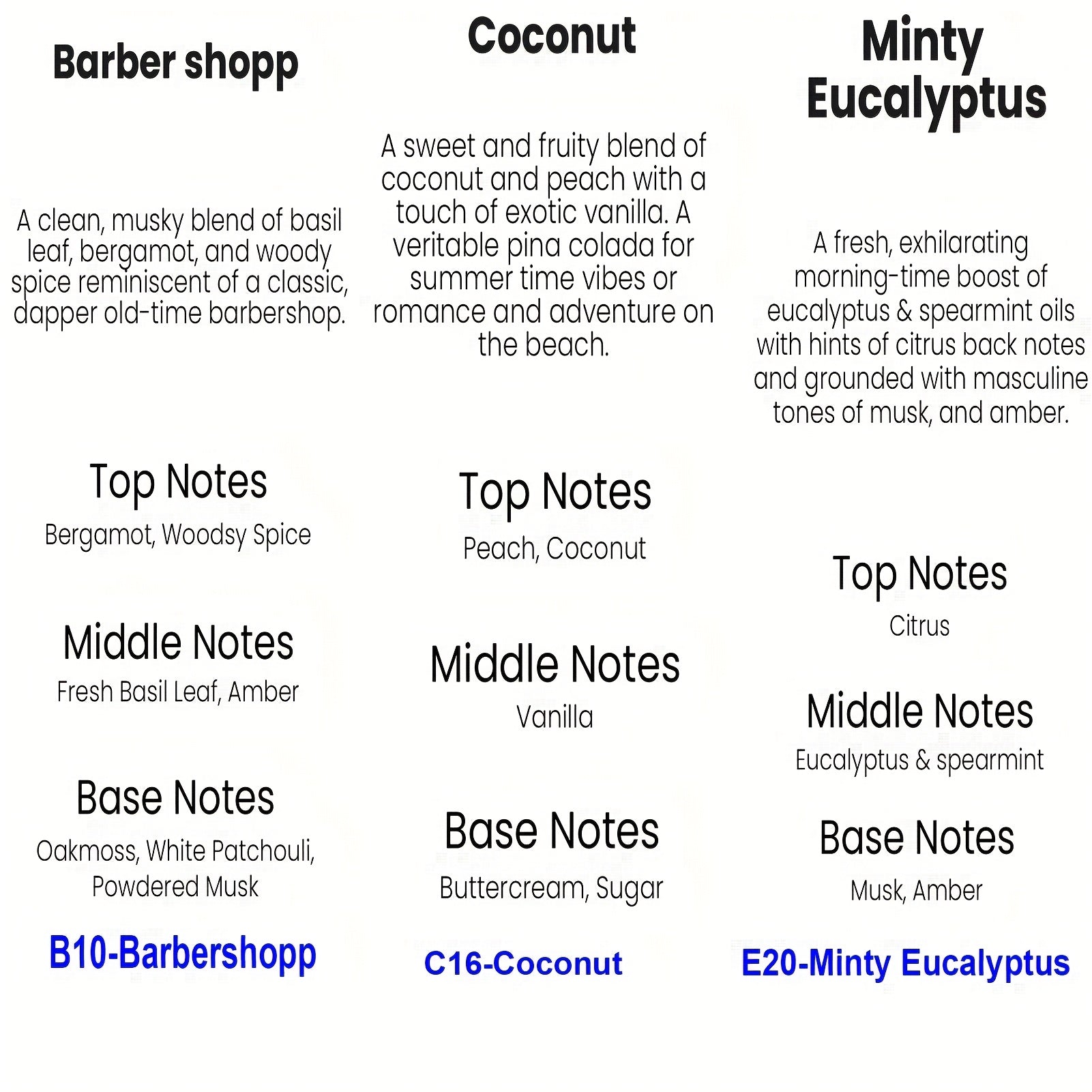 3pcs set  Car Diffuser Frangrance Freshener -Last 60 Days