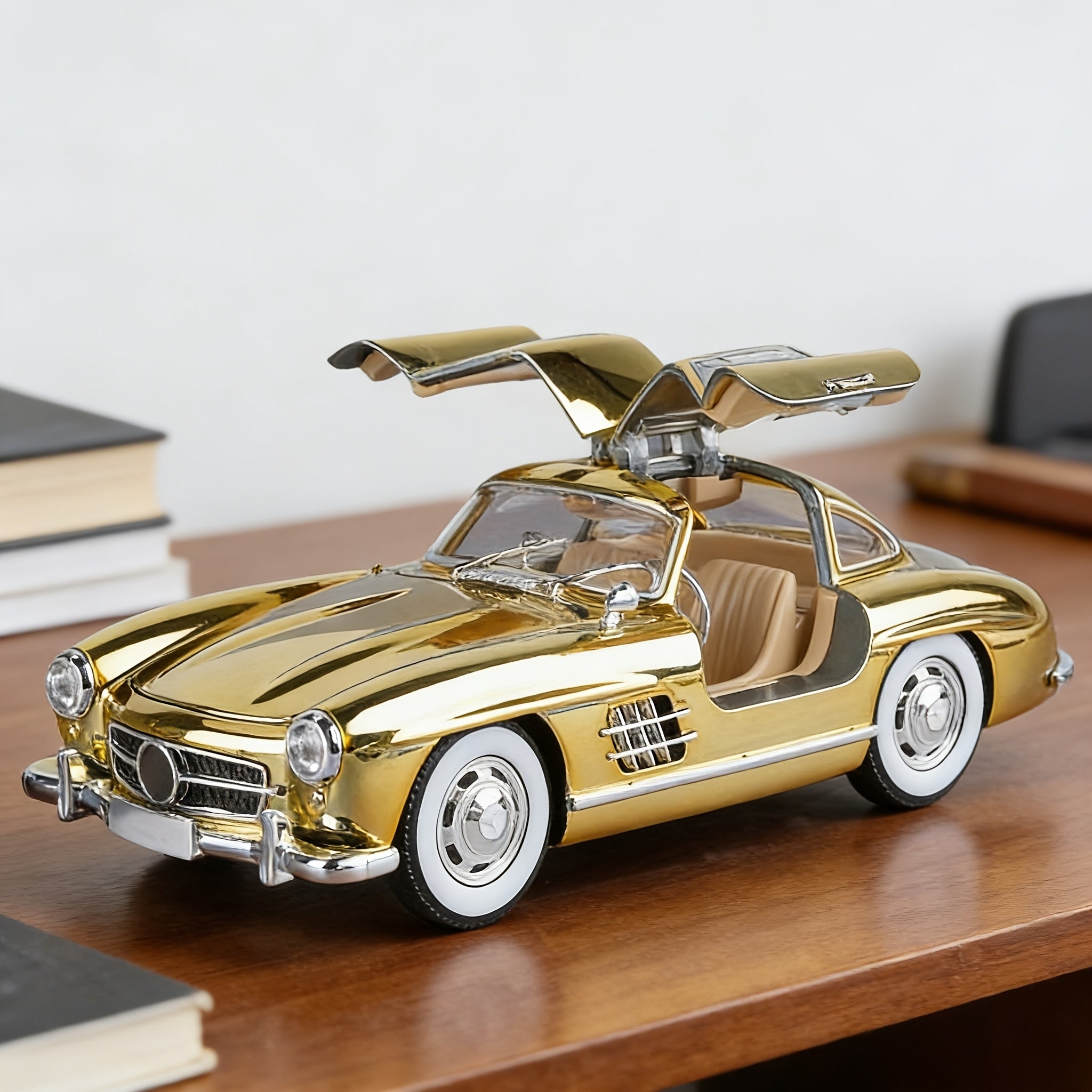 Collectible 1:24 Classic Lamborghini Sports Car Die-Cast Model, Exhibition-Grade Zinc Alloy Static Ornament With Realistic Details