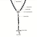 Rearview Mirror Car Rosary "Eclipse Energy"