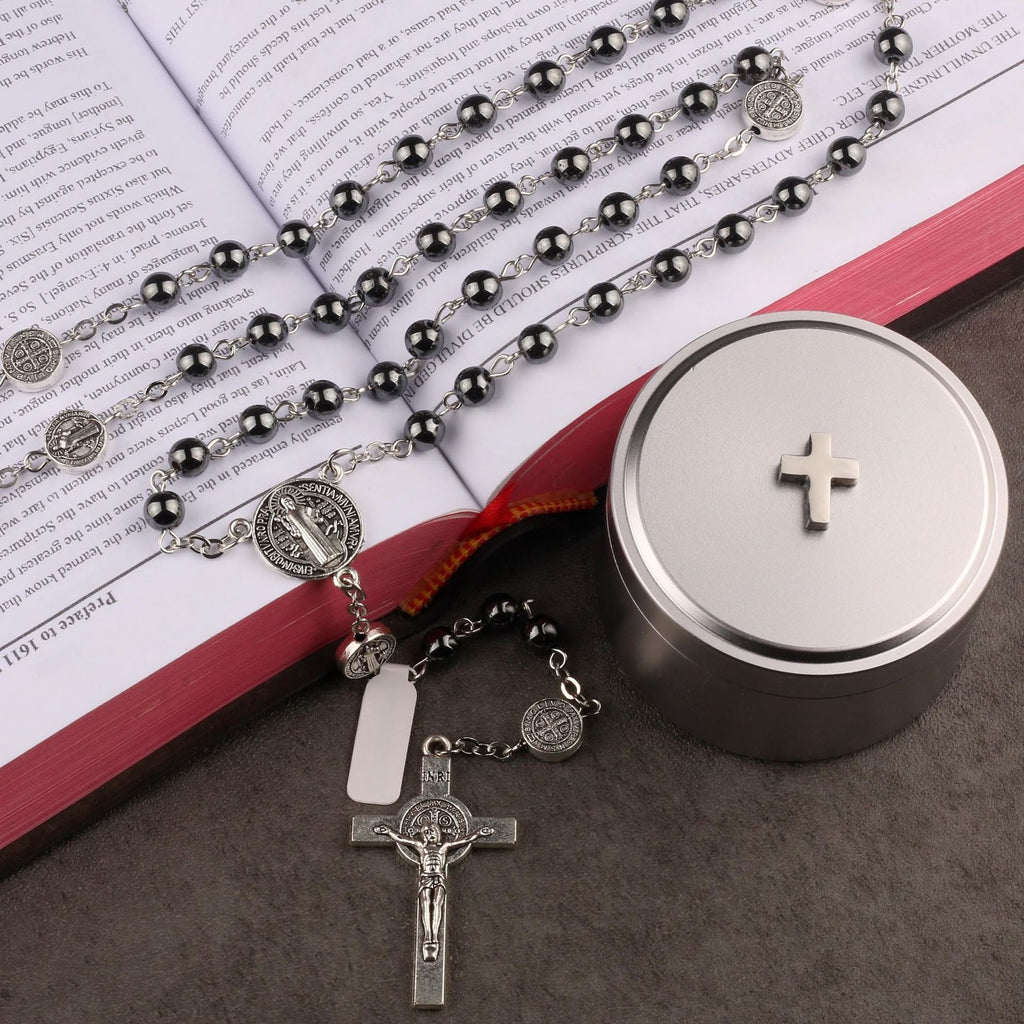 Rearview Mirror Car Rosary "Aura Within"