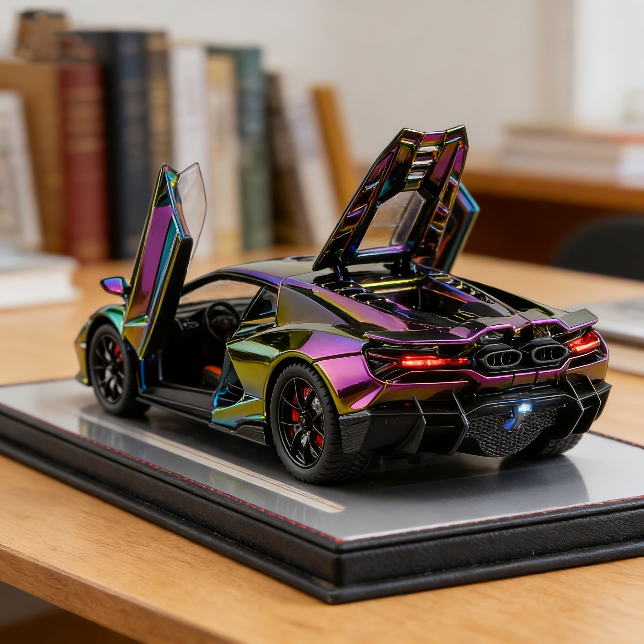 Collectible 1:24 Classic Lamborghini Sports Car Die-Cast Model, Exhibition-Grade Zinc Alloy Static Ornament With Realistic Details