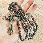 Rearview Mirror Car Rosary "Sacred Calm"