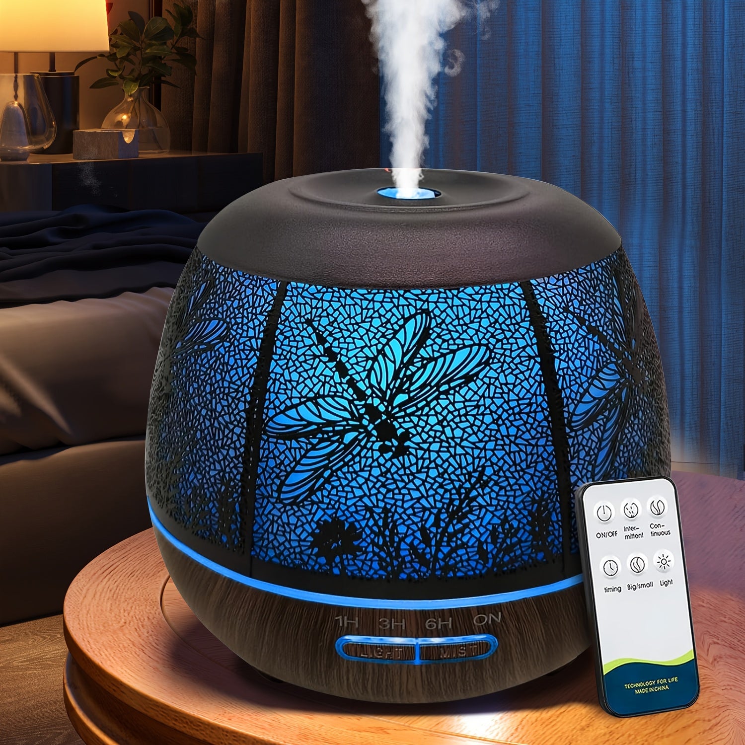 400ml Premium Metal Aromatherapy Diffuser — Elegance & Relaxation