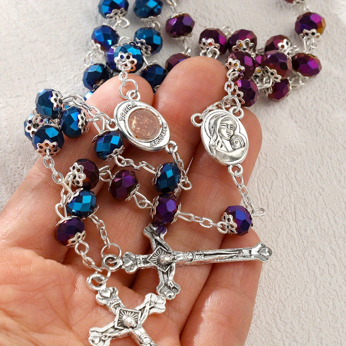Rearview Mirror Car Rosary "Still Mind"