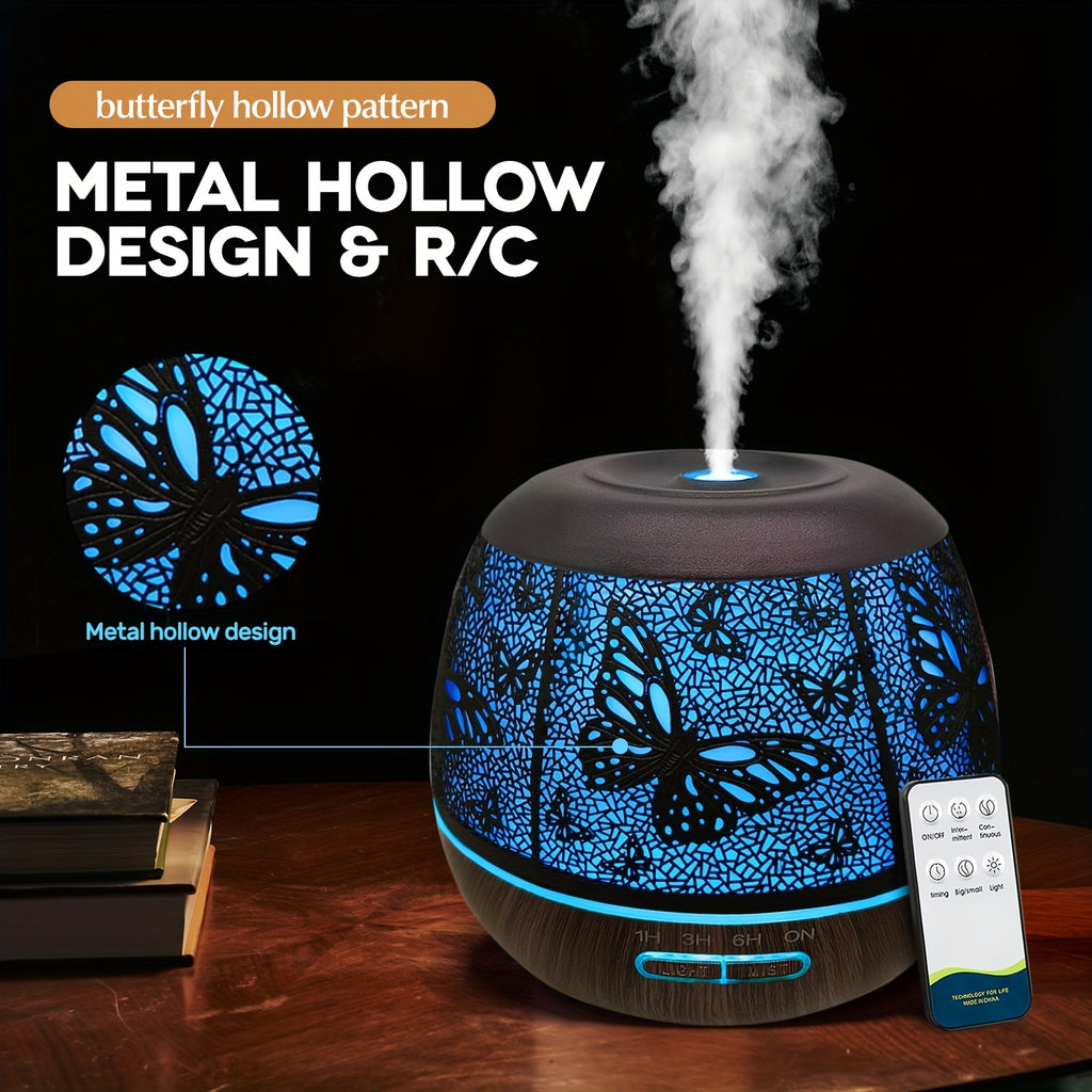 400ml Premium Metal Aromatherapy Diffuser — Elegance & Relaxation