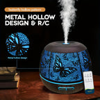 400ml Premium Metal Aromatherapy Diffuser — Elegance & Relaxation