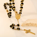 Rearview Mirror Car Rosary "Eternal Light"