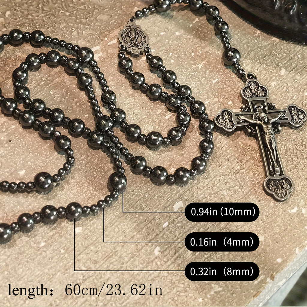 Rearview Mirror Car Rosary "Sacred Calm"
