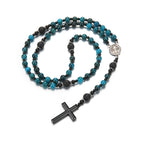 Rearview Mirror Car Rosary "Stone Harmony"