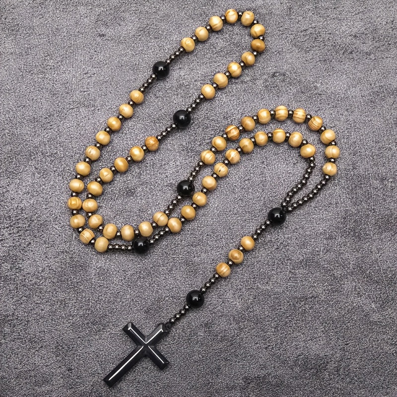 Rearview Mirror Car Rosary "Soft Focus"