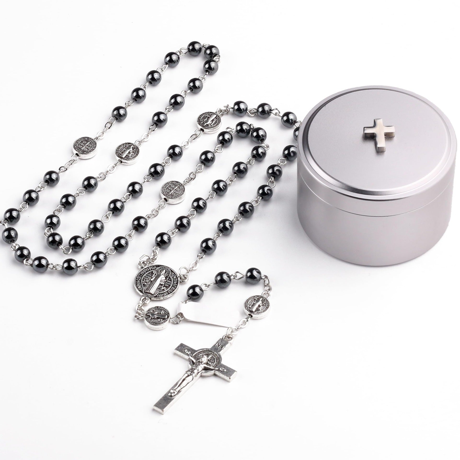 Rearview Mirror Car Rosary "Aura Within"