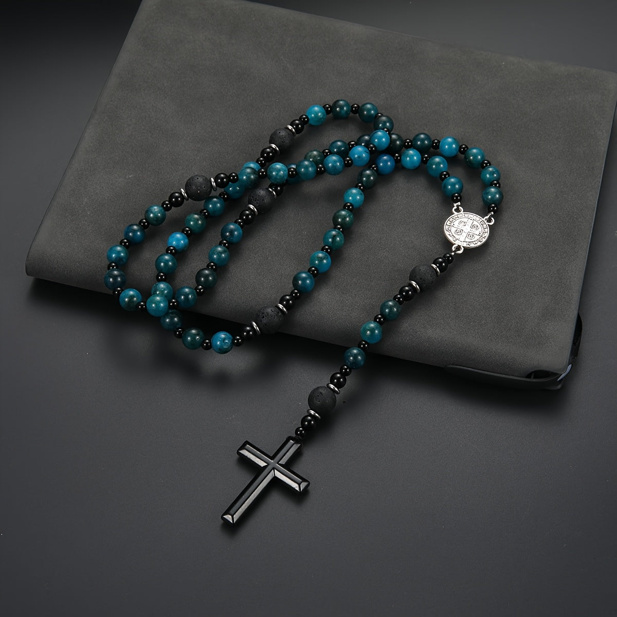 Rearview Mirror Car Rosary "Stone Harmony"