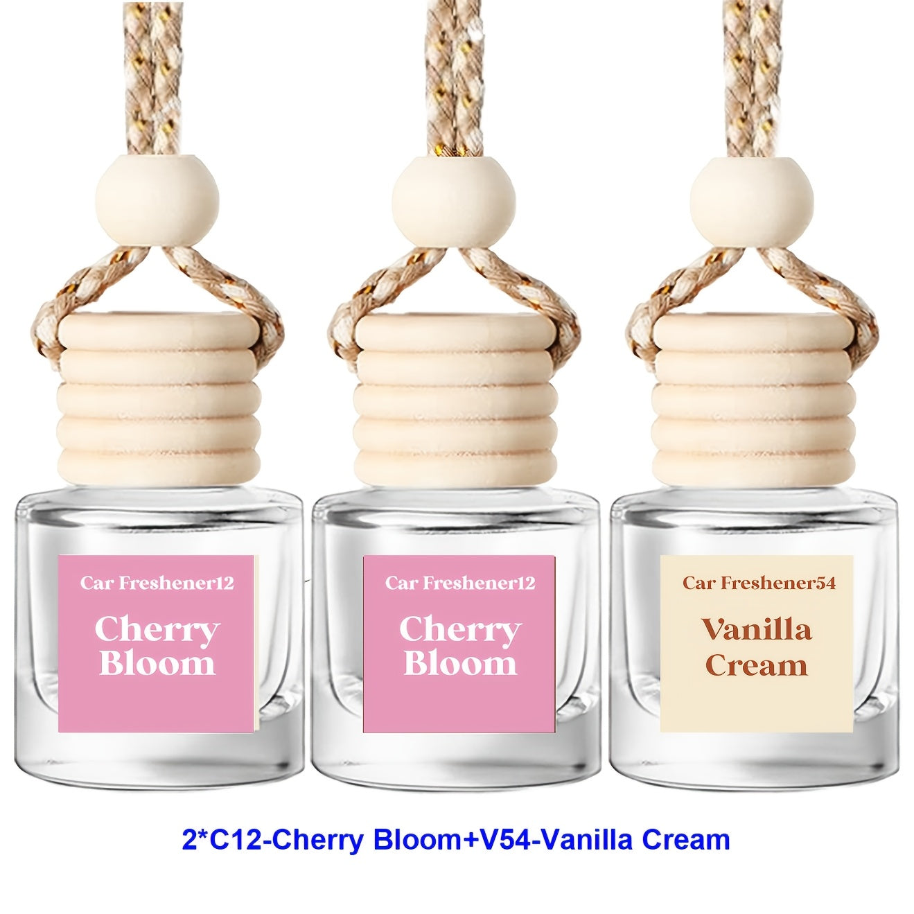 3pcs set  Car Diffuser Frangrance Freshener -Last 60 Days