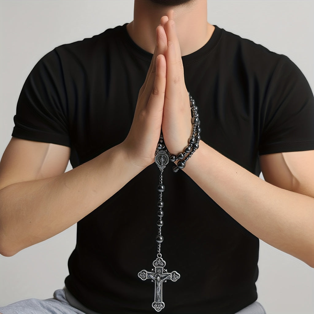 Rearview Mirror Car Rosary "Sacred Calm"