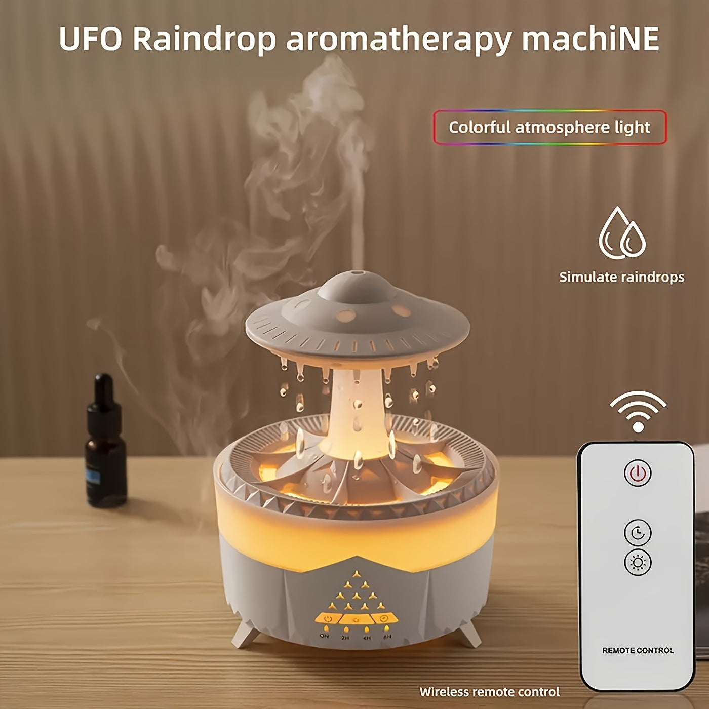 Anti-Gravity "Raindrop" Humidifier